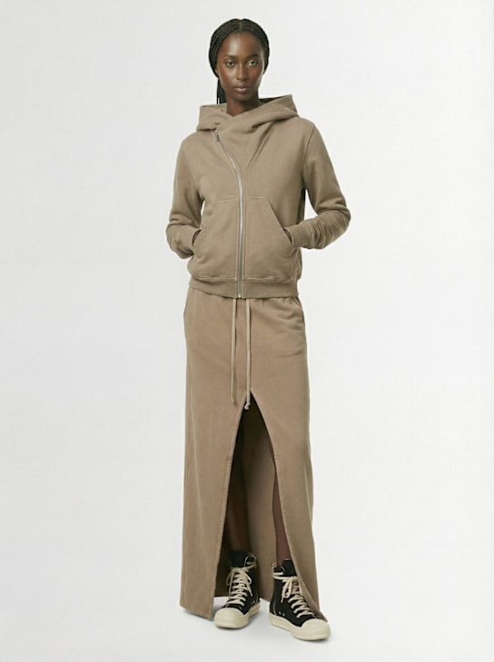 Rick Owens DRKSHDW - Mountain jersey turtleneck sweatshirt