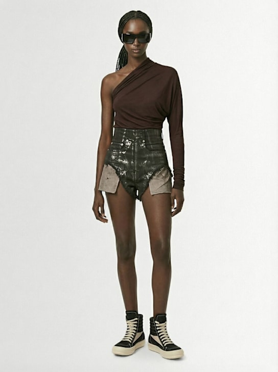 Rick Owens DRKSHDW - Short denim Dirt