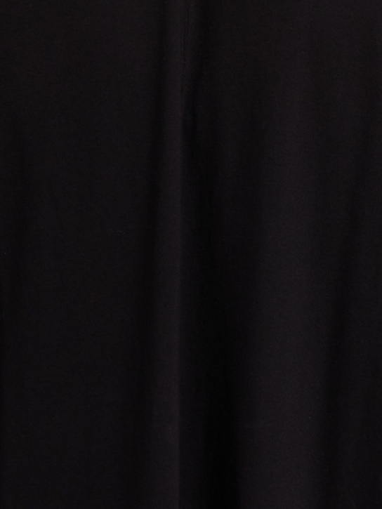 Rick Owens DRKSHDW: T-shirt a maniche corte Jumbo in cotone