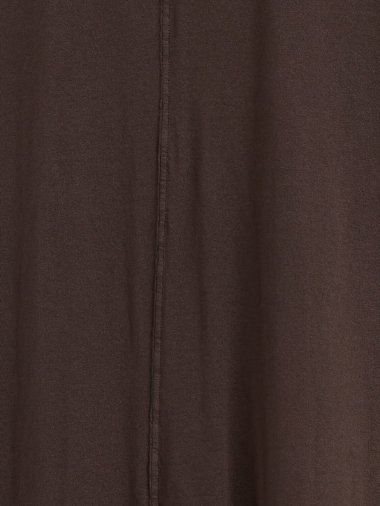 Rick Owens DRKSHDW: T-shirt a maniche corte Jumbo in cotone