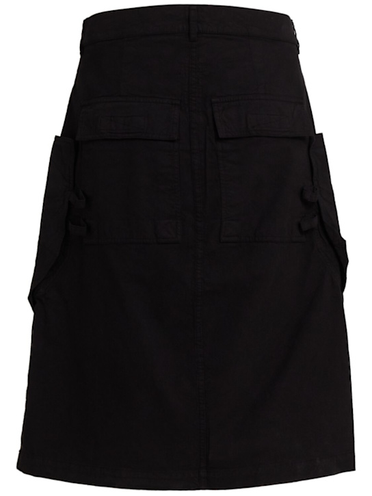 Rick Owens DRKSHDW - Jupe cargo en coton Stafan
