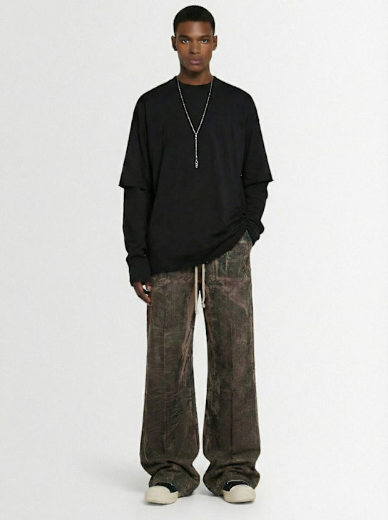 Rick Owens DRKSHDW: Pantalones de algodón