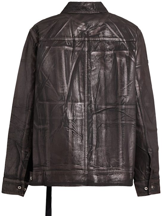Rick Owens DRKSHDW - Bronze-Baumwolljacke „Lido“