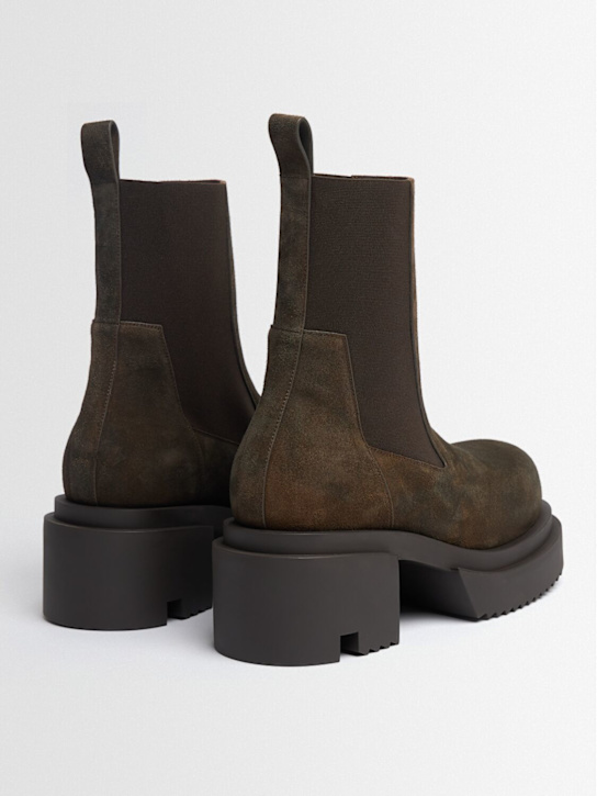 Rick Owens: Wildlederstiefel „Beatle Bogun“