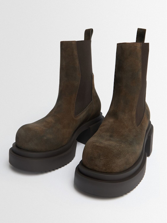 Rick Owens: Wildlederstiefel „Beatle Bogun“
