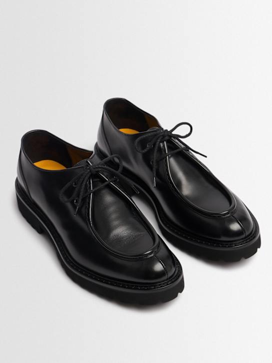 Doucal's: Paraboot Leather Shoes with Laces