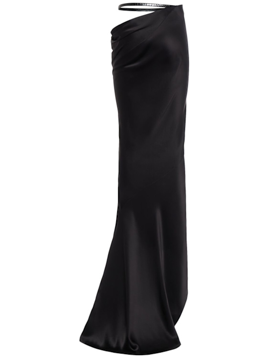 Tom Ford: Jupe longue en satin de soie