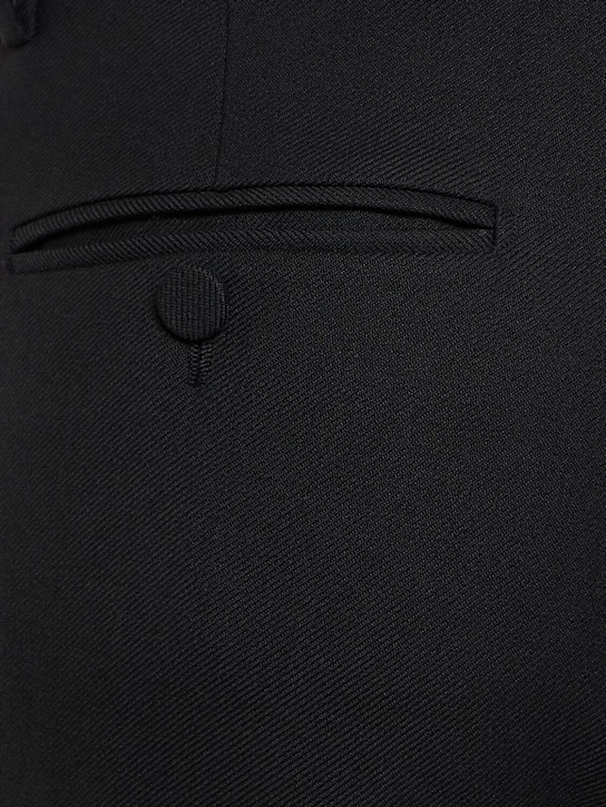 Tom Ford: Virgin wool blend twill straight pants