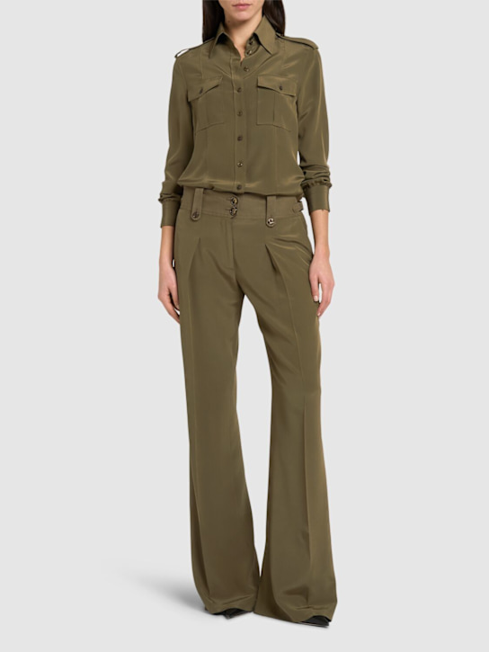 Tom Ford - Chemise en soie crêpe de Chine