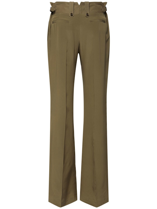 Tom Ford: Silk crepe de chine flared pants