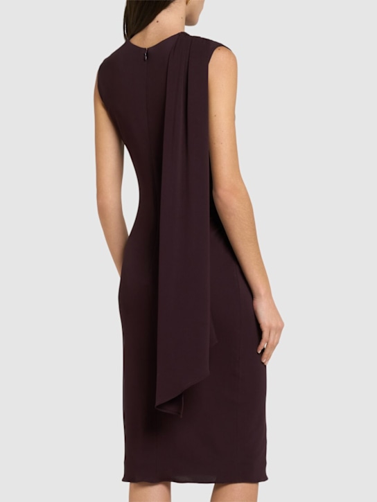 Tom Ford: Viscose Crepe Jersey Cocktail Dress