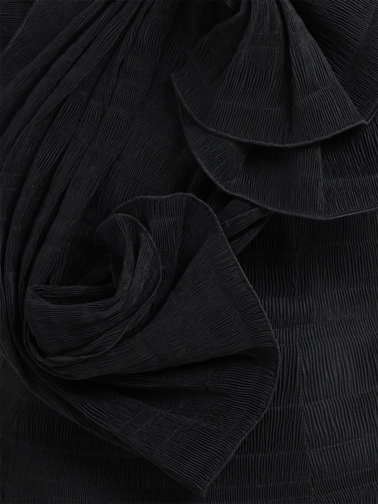 Magda Butrym: Short Strapless Dress with Roses