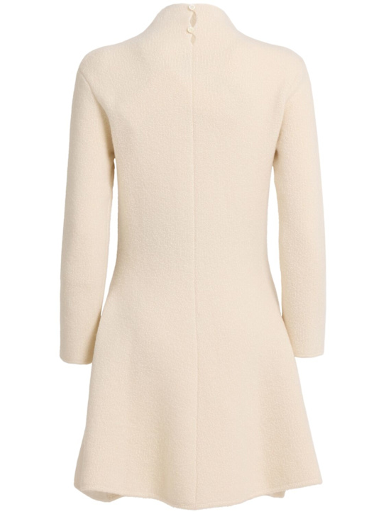 Magda Butrym: High Neck Wool Blend Dress