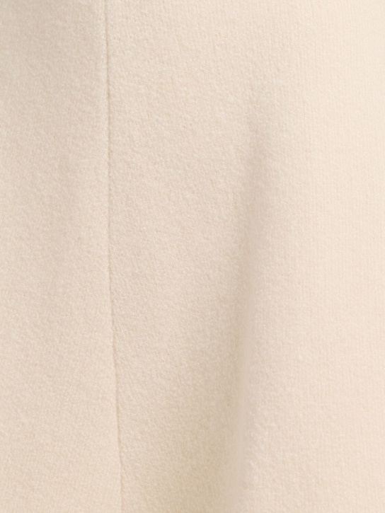 Magda Butrym: High Neck Wool Blend Dress