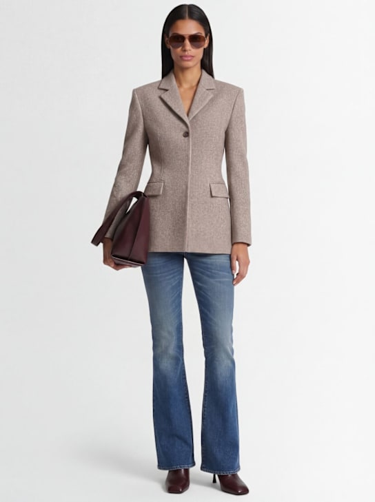 Magda Butrym - Single breast wool blend blazer