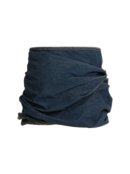 Magda Butrym: Jupe courte en denim