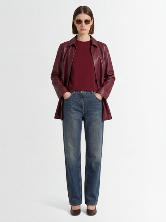 Magda Butrym - Wide leg denim jeans