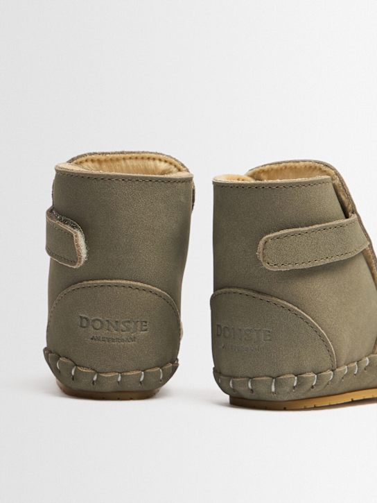 Donsje: Bottes en cuir Duck