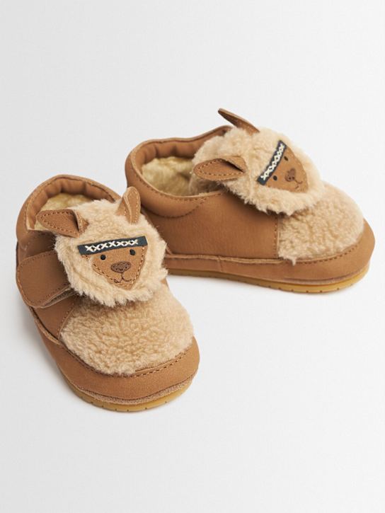 Donsje: Lederstiefel „Teddy“