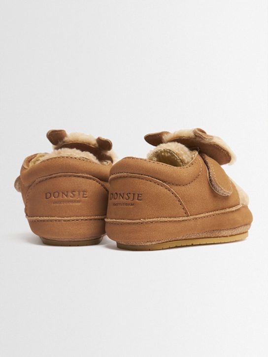 Donsje: Lederstiefel „Teddy“