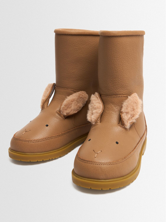 Donsje: Bottes en cuir avec oreilles