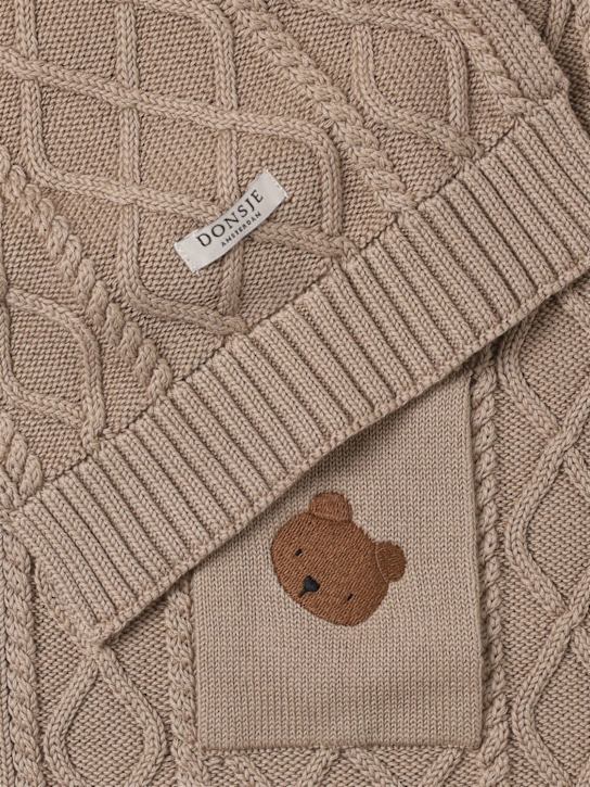 Donsje - Sciarpa in maglia di cotone