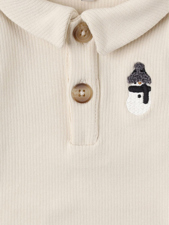 Donsje: Body de algodón orgánico estampado