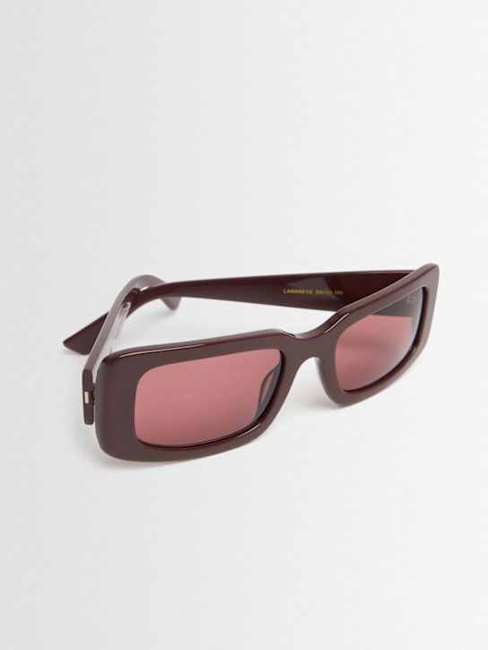 Delarge: Lamar Square Sunglasses in Acetate
