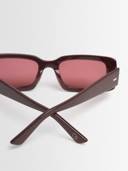 Delarge: Lamar Square Sunglasses in Acetate
