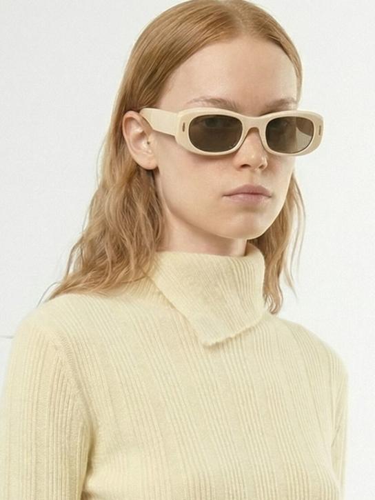 Delarge: Atkins round acetate sunglasses