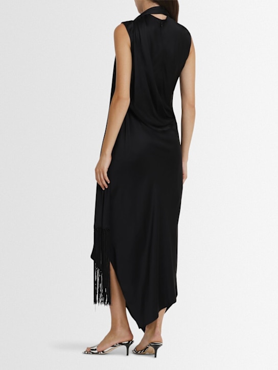 Acne Studios: Vestido midi de viscosa