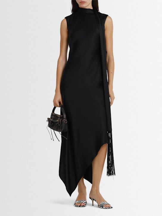 Acne Studios - Robe midi en viscose mélangée