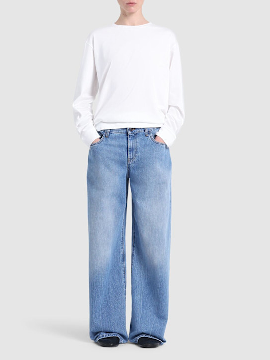 The Row - Jean boyfriend taille mi-haute Eglitta