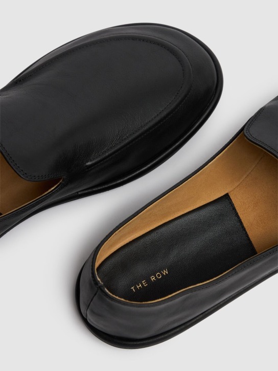The Row: Mocassins en cuir Canal