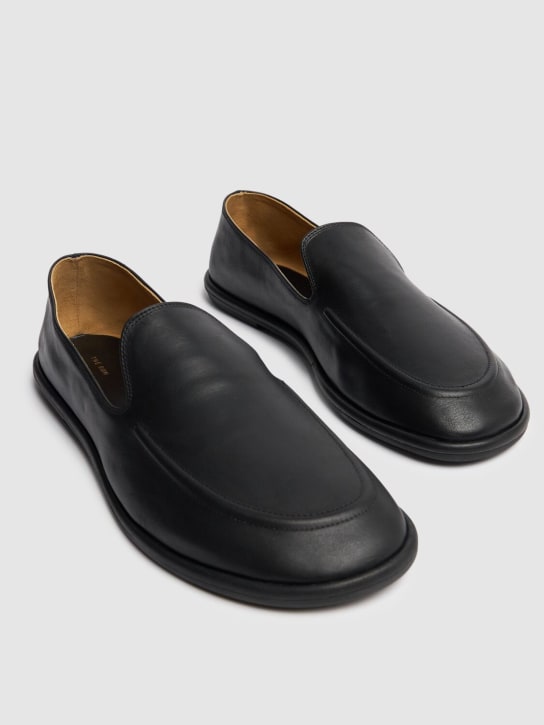 The Row: Mocassins en cuir Canal