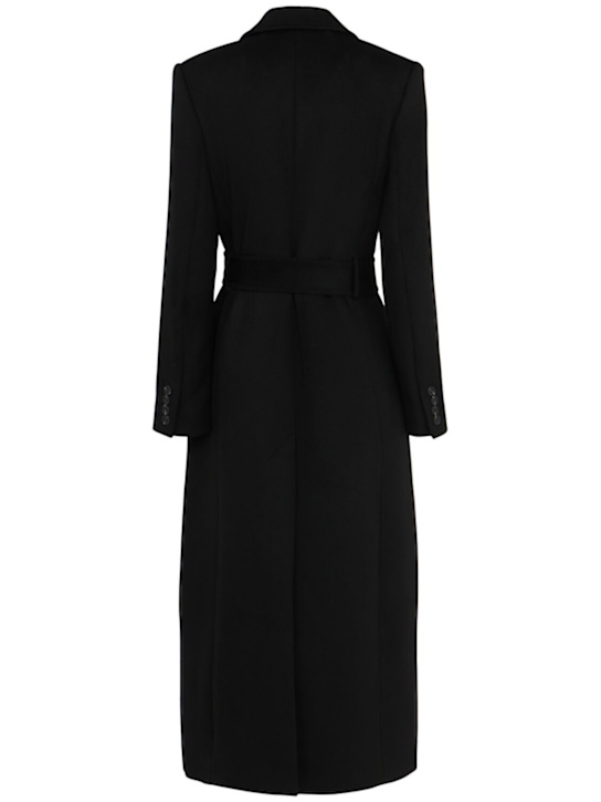 A.EMERY: Kenner belted double breast long coat