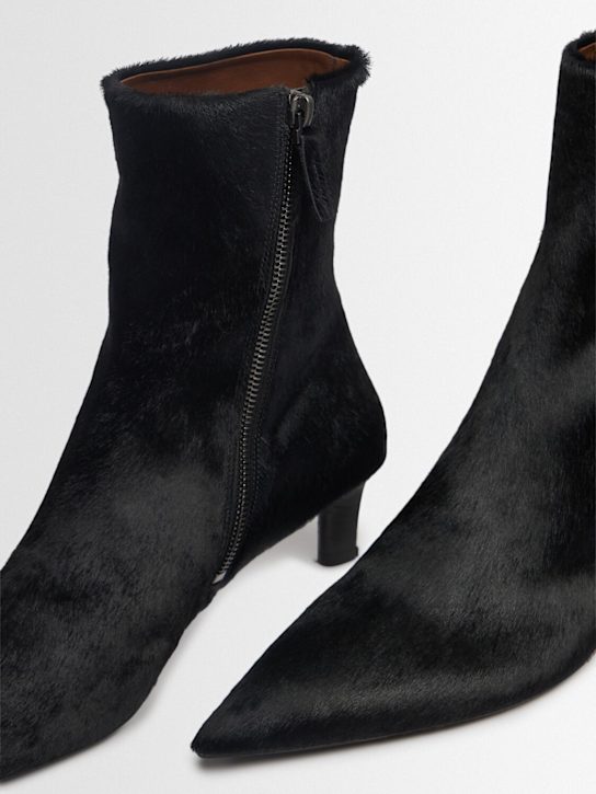 Marsell: Stiefeletten aus Ponyhaar „Aculeo“