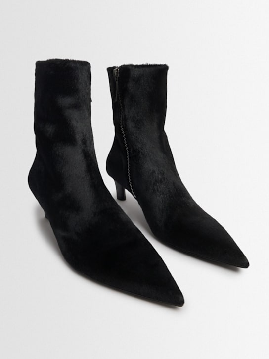 Marsell: Stiefeletten aus Ponyhaar „Aculeo“