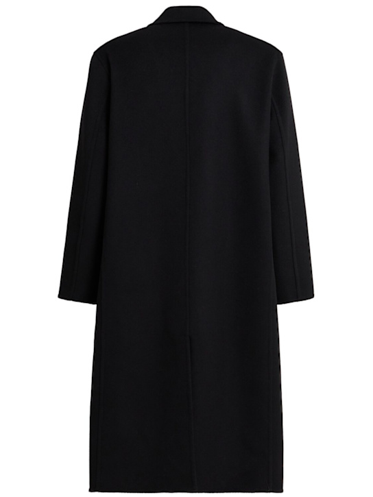 THE CORE: Double breasted wool blend coat