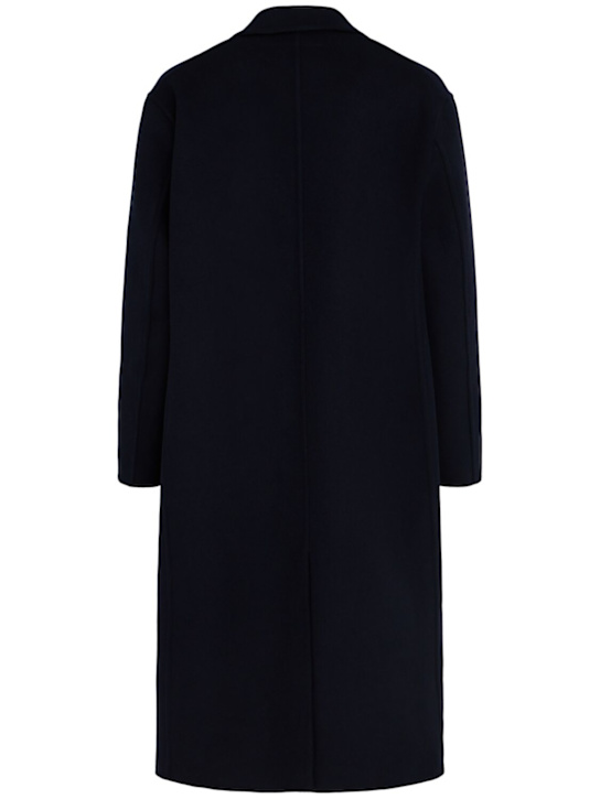 THE CORE: Double breasted wool blend coat