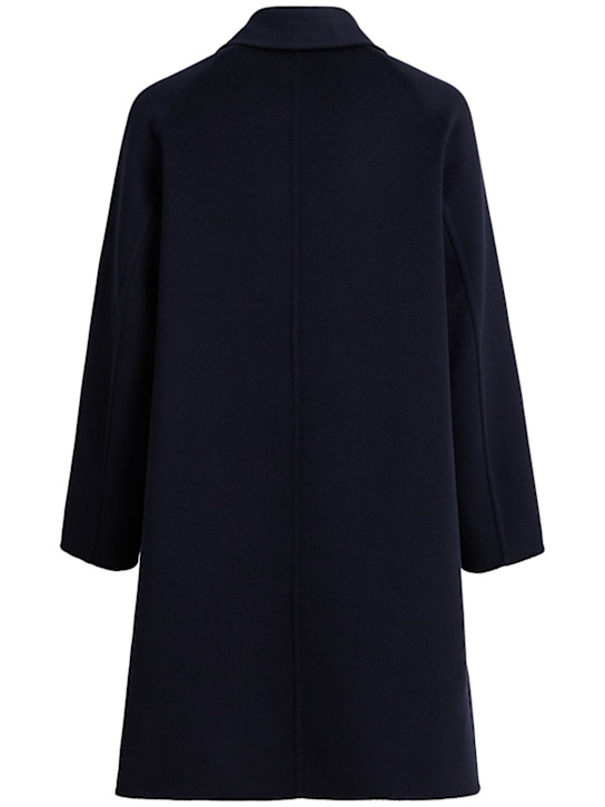 THE CORE: Single breasted wool blend coat