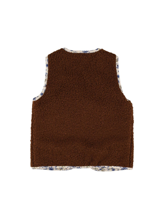 Babe & Tess: Gilet veste en teddy