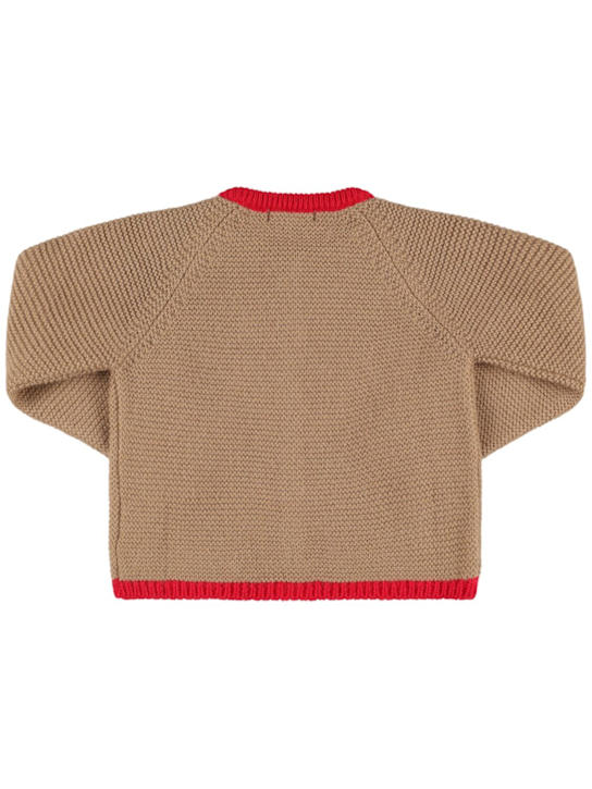 Babe & Tess: Cardigan en alpaga mélangé