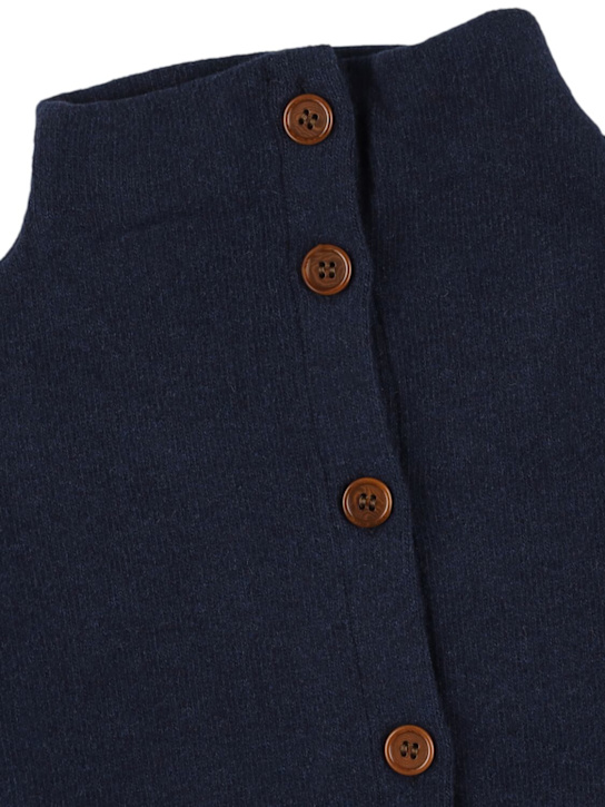 Babe & Tess: Cotton blend knit cardigan