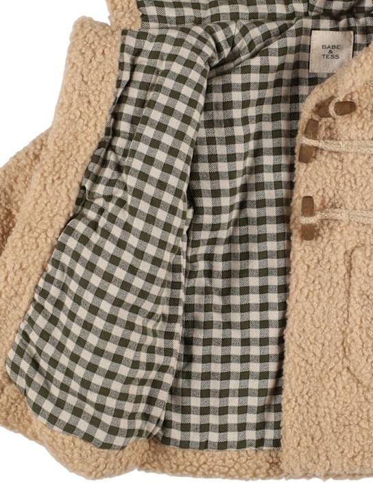Babe & Tess: Abrigo de teddy