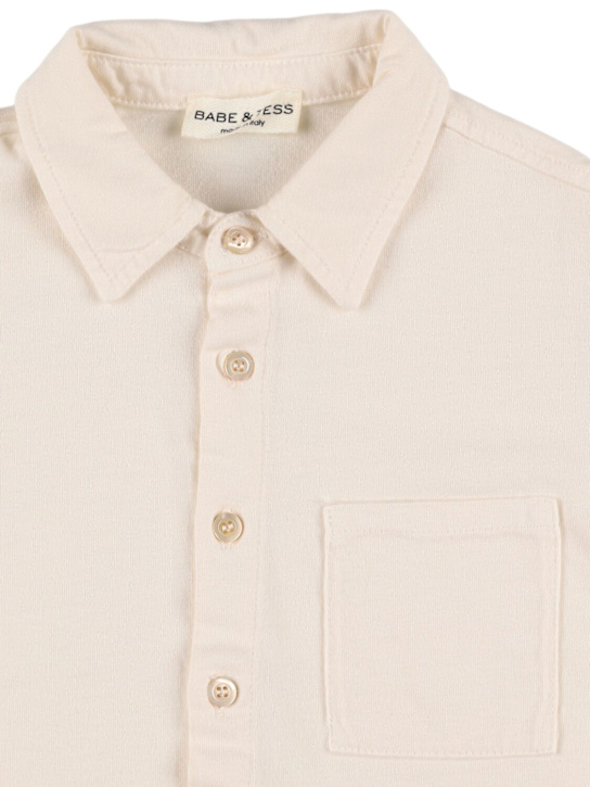 Babe & Tess: Cotton blend shirt