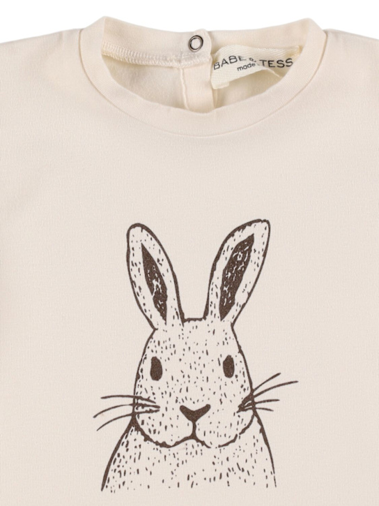 Babe & Tess - T-shirt en coton mélangé imprimé