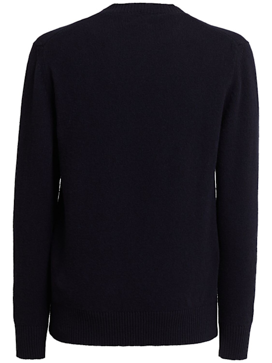 THE CORE: Wool knit crewneck sweater