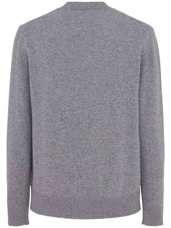 THE CORE: Wool knit crewneck sweater