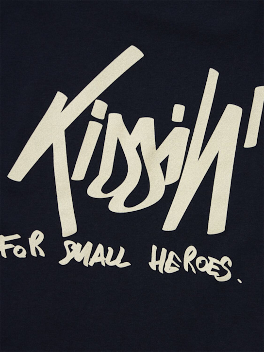 Kiddin: Logo cotton t-shirt